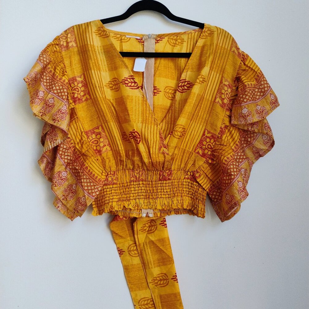 Large crop top